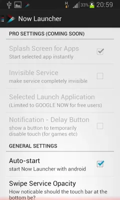 Now Launcher android App screenshot 1